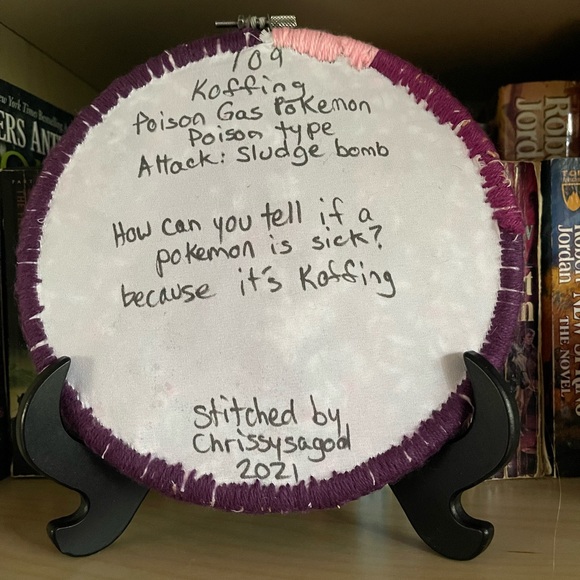 Pokemon wall hanging - Koffing - Picture 2 of 4